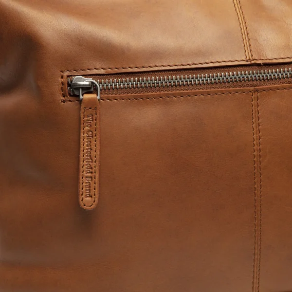 The Chesterfield Brand Borsa A Tracolla In Pelle Cognac Amelia - immagine 6