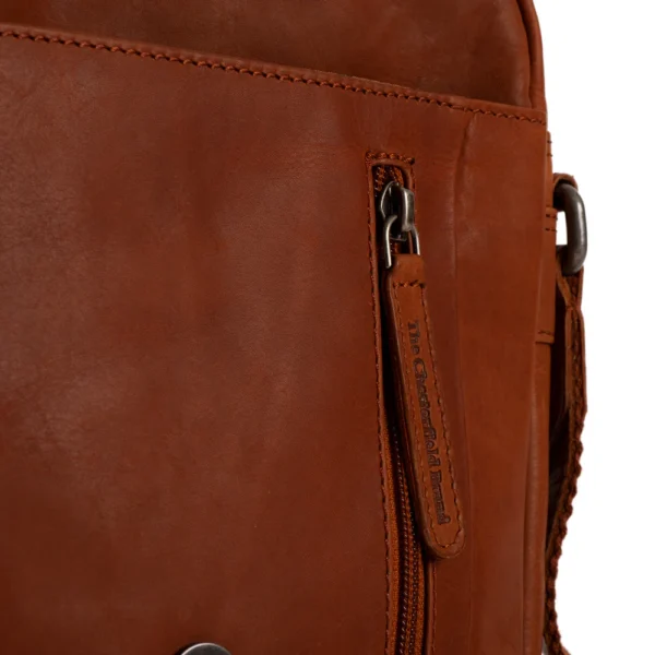 The Chesterfield Brand Borsa A Tracolla In Pelle Cognac Remy - immagine 5