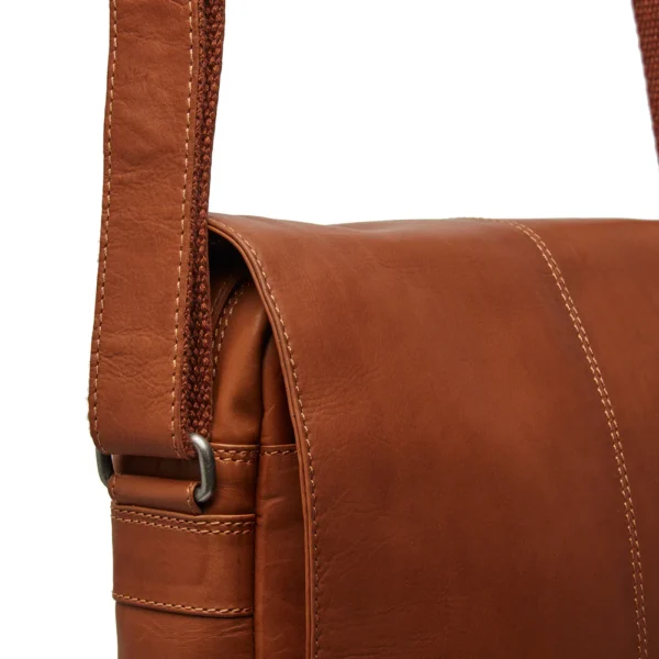 The Chesterfield Brand Borsa A Tracolla In Pelle Cognac Raphael - immagine 5
