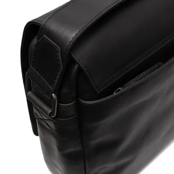 The Chesterfield Brand Borsa Porta PC In Pelle Nero Richard - immagine 4