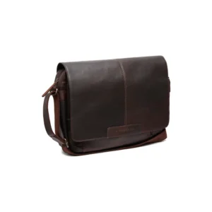 The Chesterfield Brand Borsa Porta PC In Pelle Marrone Richard