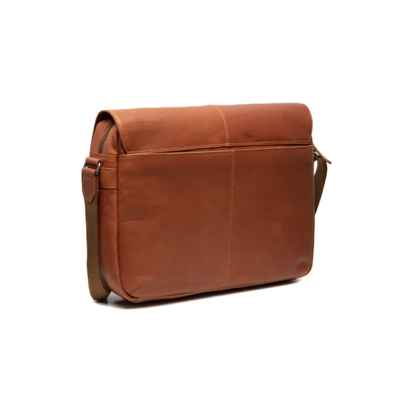 The Chesterfield Brand Borsa Porta PC In Pelle Cognac Richard - immagine 3