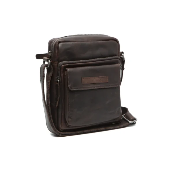 The Chesterfield Brand Borsa A Tracolla In Pelle Marrone Bath - immagine 5