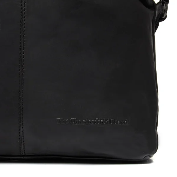 The Chesterfield Brand Borsa A Tracolla In Pelle Nero Jen - immagine 4