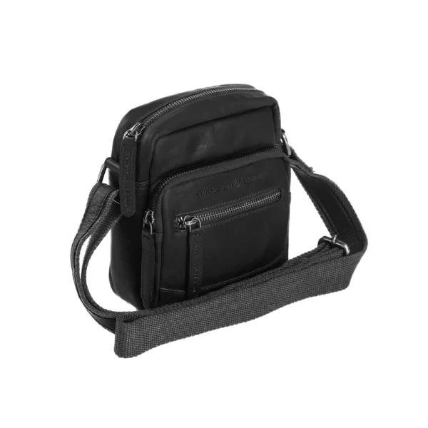 The Chesterfield Brand Borsa A Tracolla In Pelle Nero Bremen