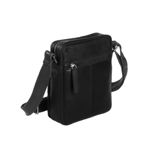 The Chesterfield Brand Borsa A Tracolla In Pelle Nero Birmingham - immagine 5