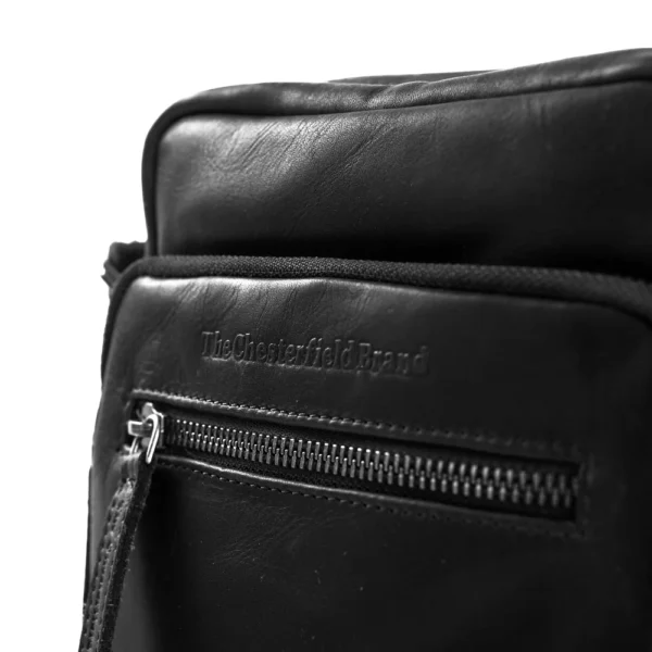 The Chesterfield Brand Borsa A Tracolla In Pelle Nero Birmingham - immagine 2