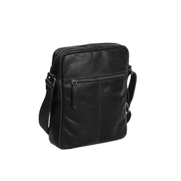 The Chesterfield Brand Borsa A Tracolla In Pelle Nero Dessau - immagine 5