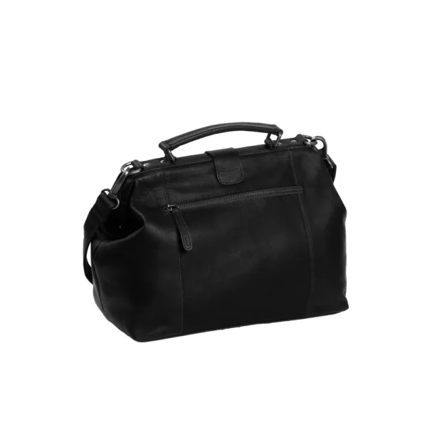 The Chesterfield Brand Borsa Dottore In Pelle Nero Shaun - immagine 6