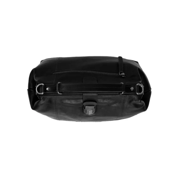 The Chesterfield Brand Borsa Dottore In Pelle Nero Shaun - immagine 4