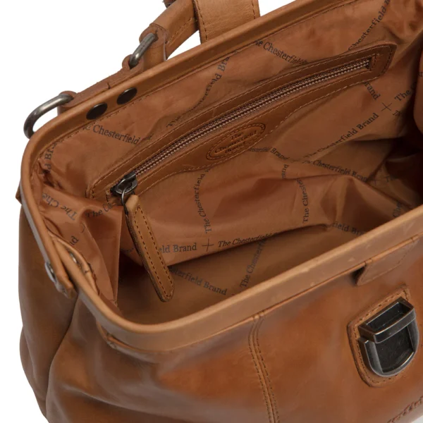 The Chesterfield Brand Borsa A Tracolla In Pelle Cognac Rachael - immagine 2