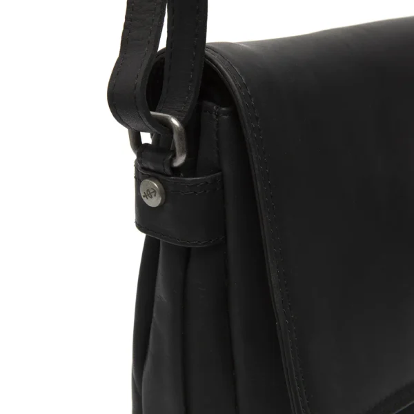 The Chesterfield Brand Borsa A Tracolla In Pelle Nero Redmond - immagine 3