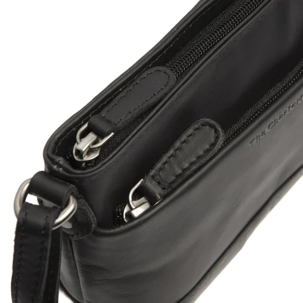 The Chesterfield Brand Borsa A Tracolla In Pelle Nero Salerno - immagine 6