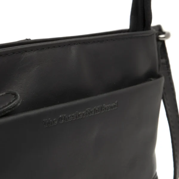 The Chesterfield Brand Borsa A Tracolla In Pelle Nero Salerno - immagine 5