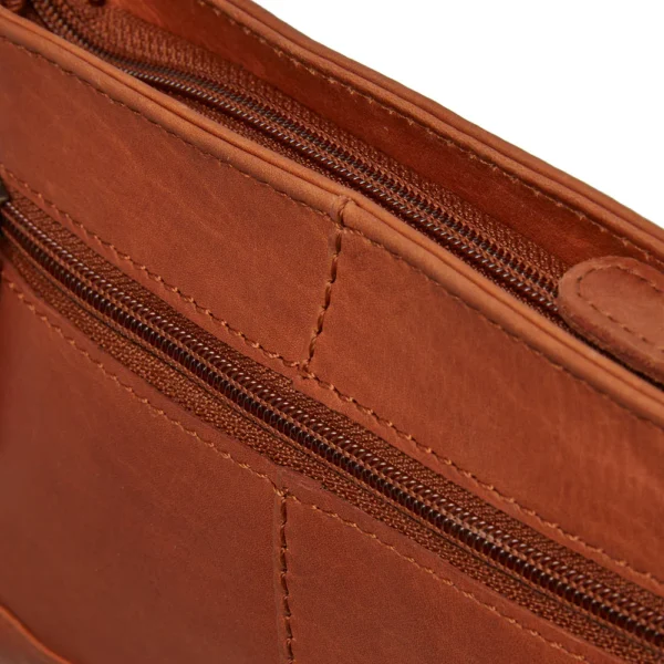 The Chesterfield Brand Borsa A Tracolla In Pelle Cognac Salerno - immagine 3