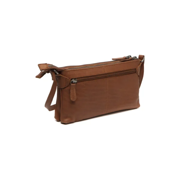 The Chesterfield Brand Borsa A Tracolla In Pelle Cognac Sisli - immagine 3