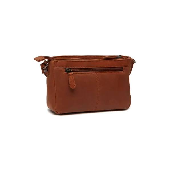 The Chesterfield Brand Borsa A Tracolla In Pelle Cognac Southampton - immagine 2