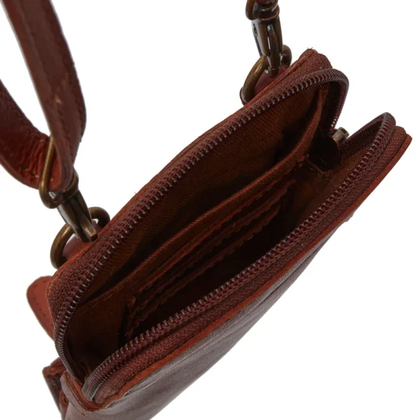 The Chesterfield Brand Custodia Per Telefono In Pelle Cognac Cuba Black Label - immagine 6