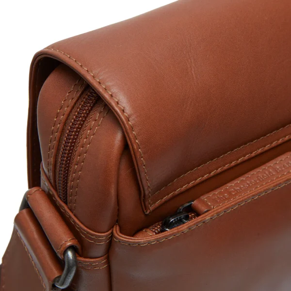 The Chesterfield Brand Borsa A Tracolla In Pelle Cognac Gili - immagine 2