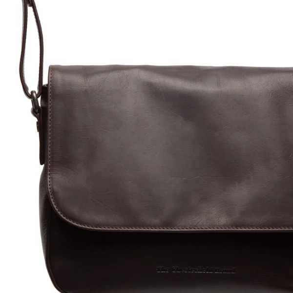The Chesterfield Brand Borsa A Tracolla In Pelle Marrone Montana - immagine 3
