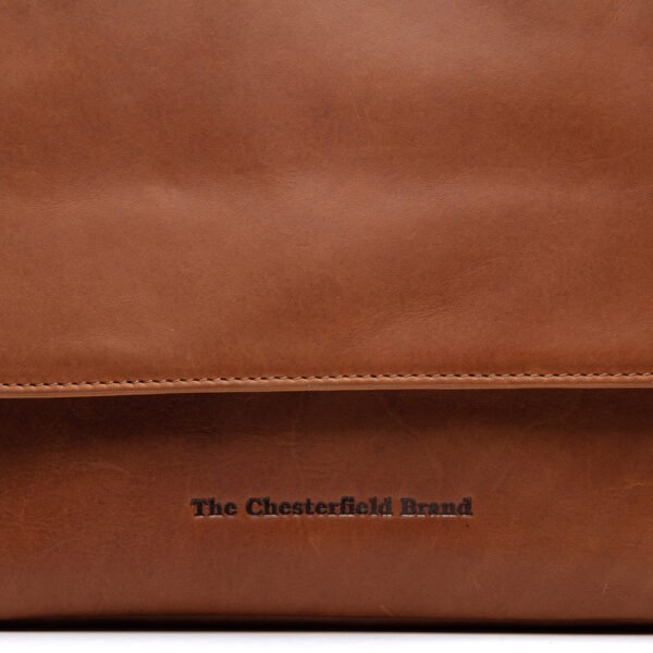 The Chesterfield Brand Borsa A Tracolla In Pelle Cognac Montana - immagine 5