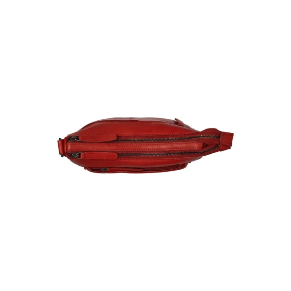 The Chesterfield Brand Borsa A Tracolla In Pelle Rosso Caroline - immagine 4