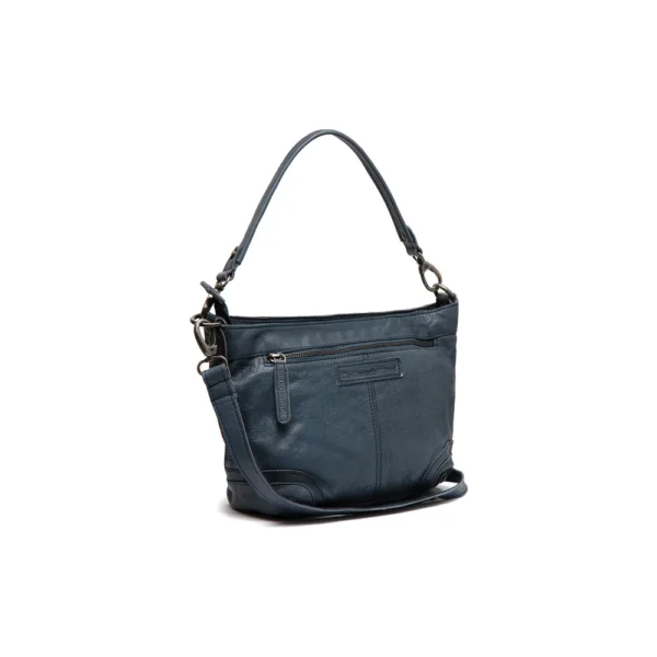 The Chesterfield Brand Borsa A Tracolla In Pelle Blu Navy Lucy
