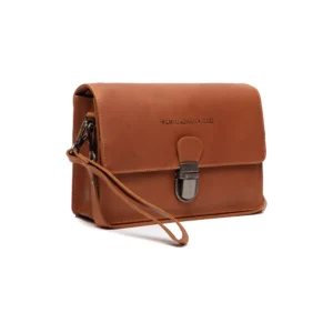 The Chesterfield Brand Borsa A Tracolla In Pelle Cognac Lucca