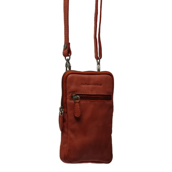 The Chesterfield Brand Custodia Per Telefono In Pelle Cognac Salta - immagine 3