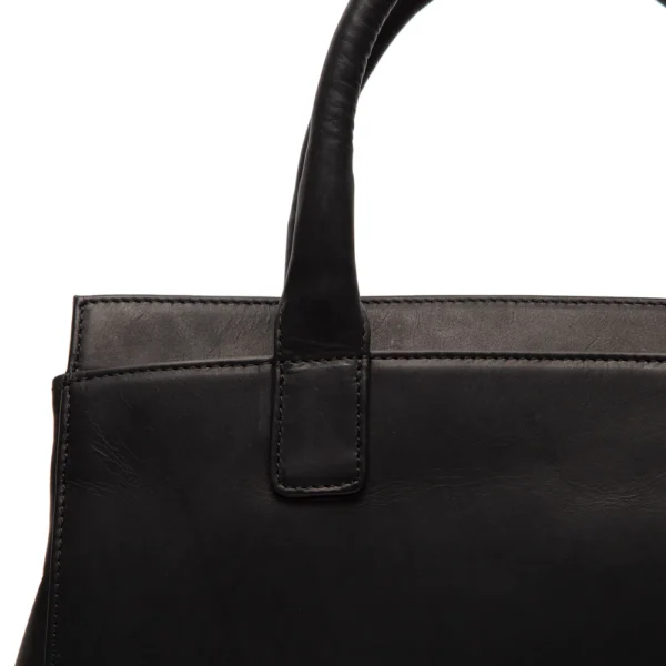 The Chesterfield Brand Borsa A Tracolla In Pelle Nero Garda - immagine 2