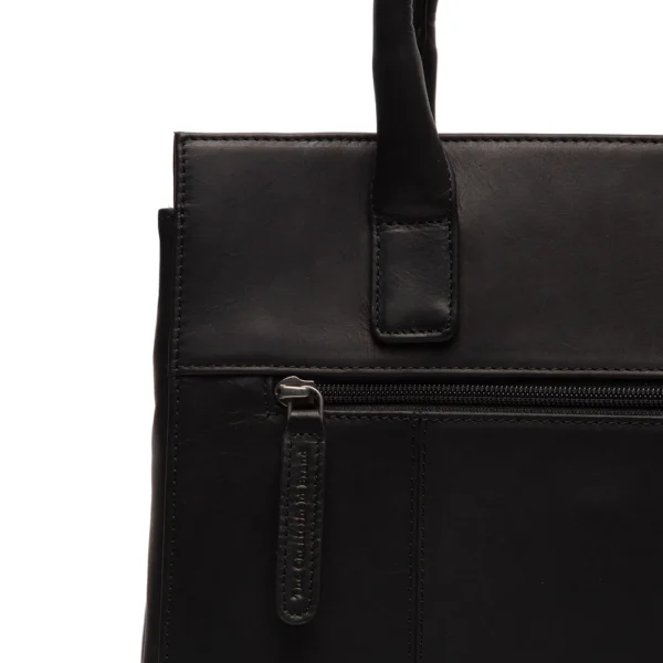 The Chesterfield Brand Borsa A Tracolla In Pelle Nero Garda - immagine 3