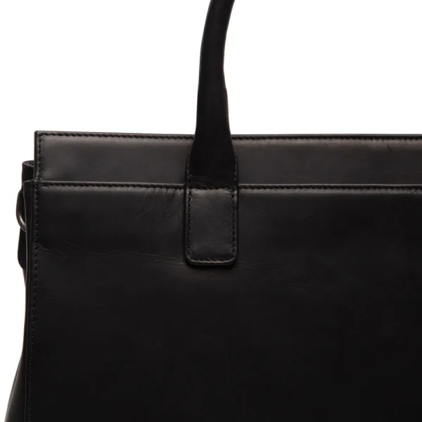 The Chesterfield Brand Borsa A Tracolla In Pelle Nero Rivera - immagine 2