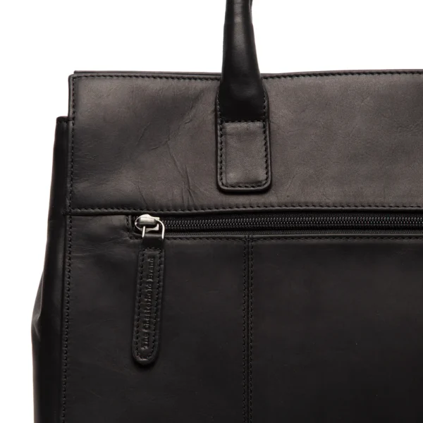 The Chesterfield Brand Borsa A Tracolla In Pelle Nero Rivera - immagine 3