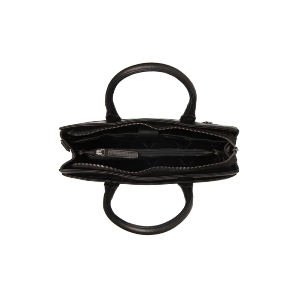 The Chesterfield Brand Borsa A Tracolla In Pelle Nero Rivera - immagine 5