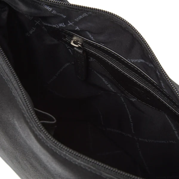The Chesterfield Brand Borsa A Tracolla In Pelle Nero Toscano - immagine 2