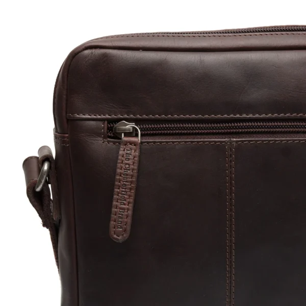 The Chesterfield Brand Borsa A Tracolla In Pelle Marrone Arnhem - immagine 3