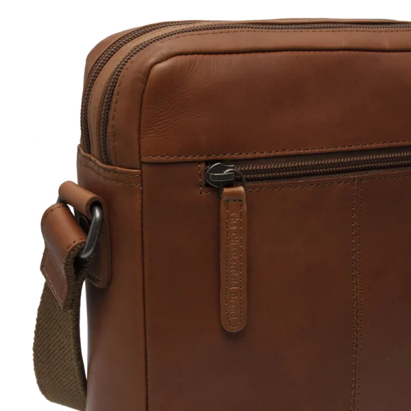 The Chesterfield Brand Borsa A Tracolla In Pelle Cognac Arnhem - immagine 4