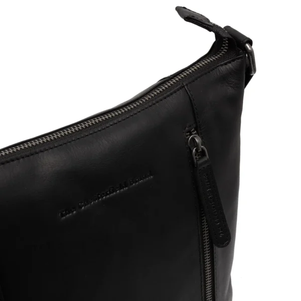 The Chesterfield Brand Borsa A Tracolla In Pelle Nero Vervins - immagine 4