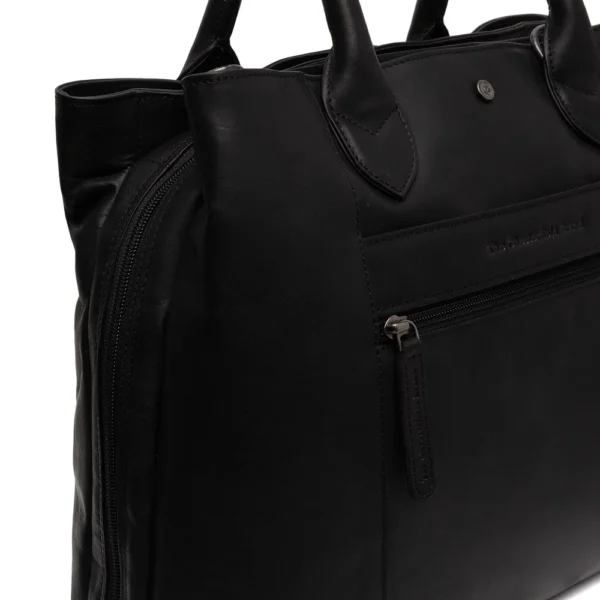 The Chesterfield Brand Borsa A Tracolla In Pelle Nero Passau - immagine 3