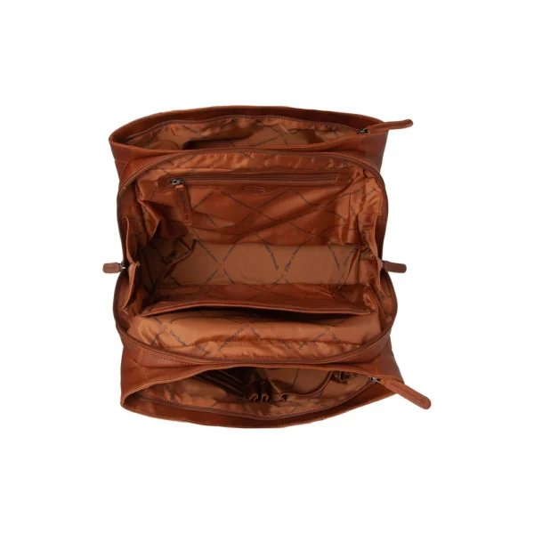 The Chesterfield Brand Borsa A Tracolla In Pelle Cognac Passau - immagine 4