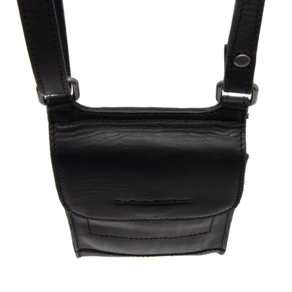 The Chesterfield Brand Borsa A Tracolla In Pelle Nero Nebra - immagine 7