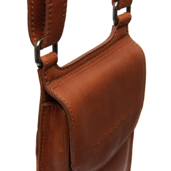 The Chesterfield Brand Borsa A Tracolla In Pelle Cognac Nebra - immagine 3