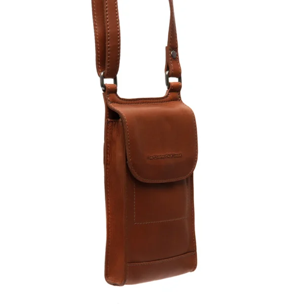 The Chesterfield Brand Borsa A Tracolla In Pelle Cognac Nebra