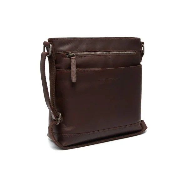 The Chesterfield Brand Borsa A Tracolla In Pelle Marrone Almeria