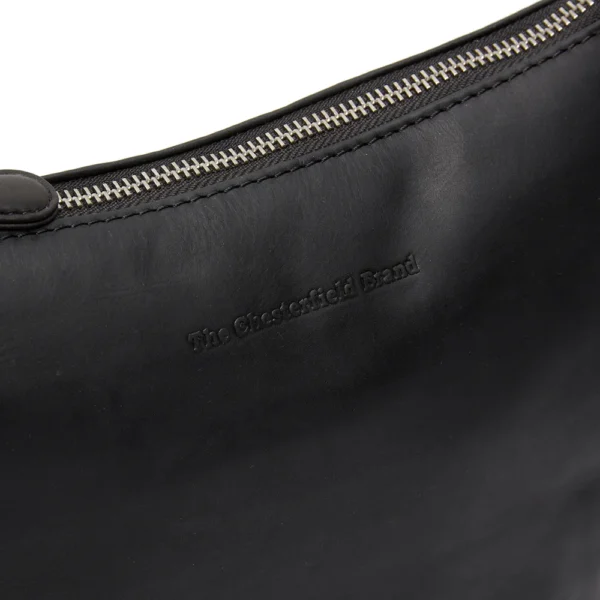 The Chesterfield Brand Borsa A Tracolla In Pelle Nero Redding - immagine 6