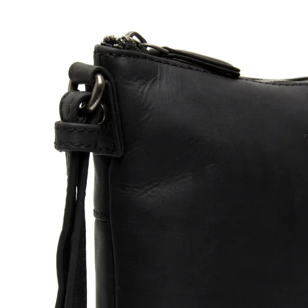 The Chesterfield Brand Borsa A Tracolla In Pelle Nero Redding - immagine 5