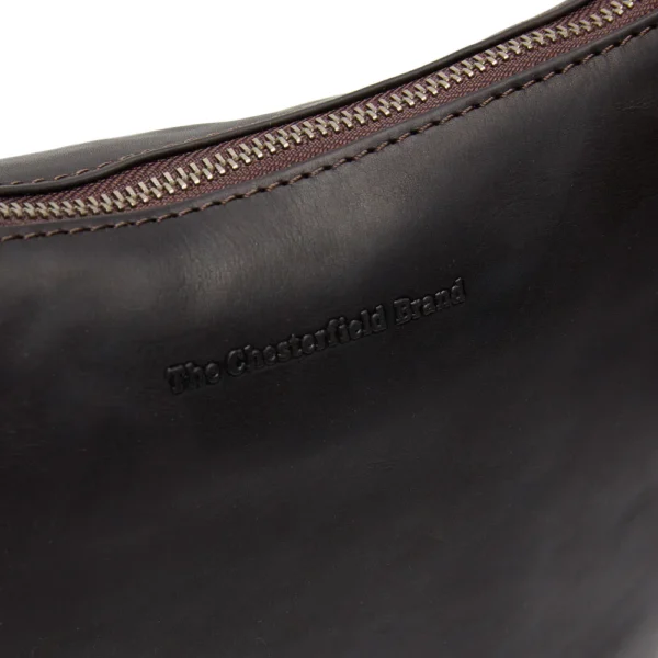 The Chesterfield Brand Borsa A Tracolla In Pelle Marrone Redding - immagine 5