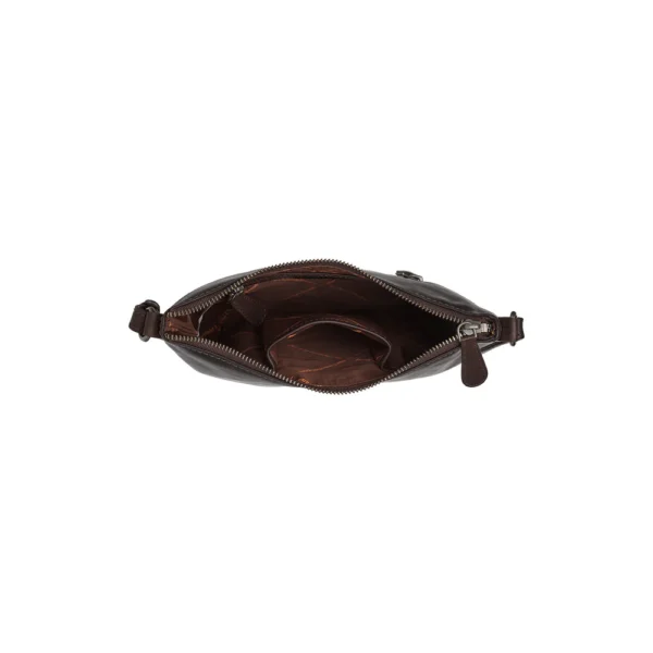The Chesterfield Brand Borsa A Tracolla In Pelle Marrone Redding - immagine 2