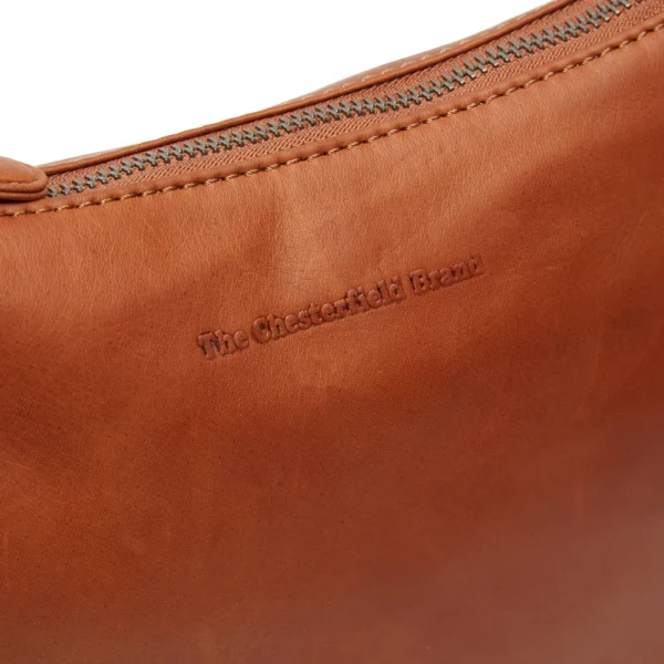 The Chesterfield Brand Borsa A Tracolla In Pelle Cognac Redding - immagine 6