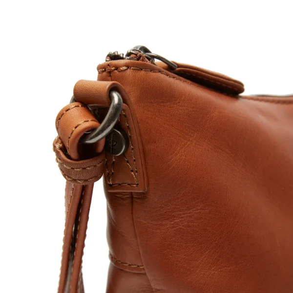 The Chesterfield Brand Borsa A Tracolla In Pelle Cognac Redding - immagine 4